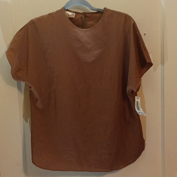 Lauren Lee brown blouse size small - Picture 3 of 6